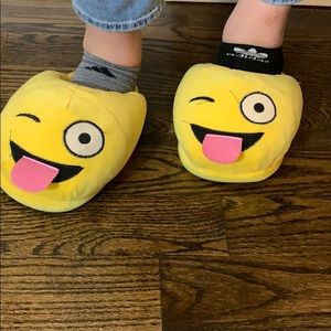 Emoji slippers